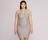 Plus Stunning In Silver Formal Dresses